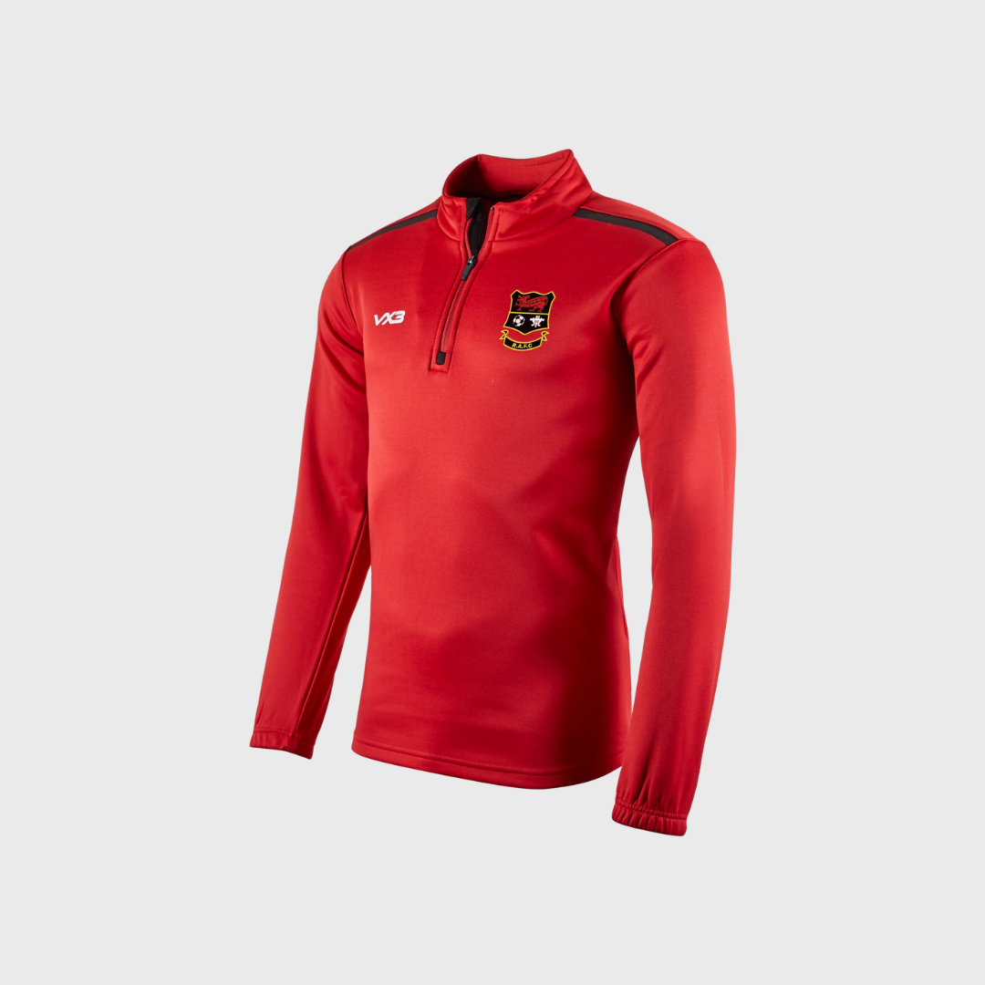 Rhymney Girls Football Fortis Youth Half Zip Sweat