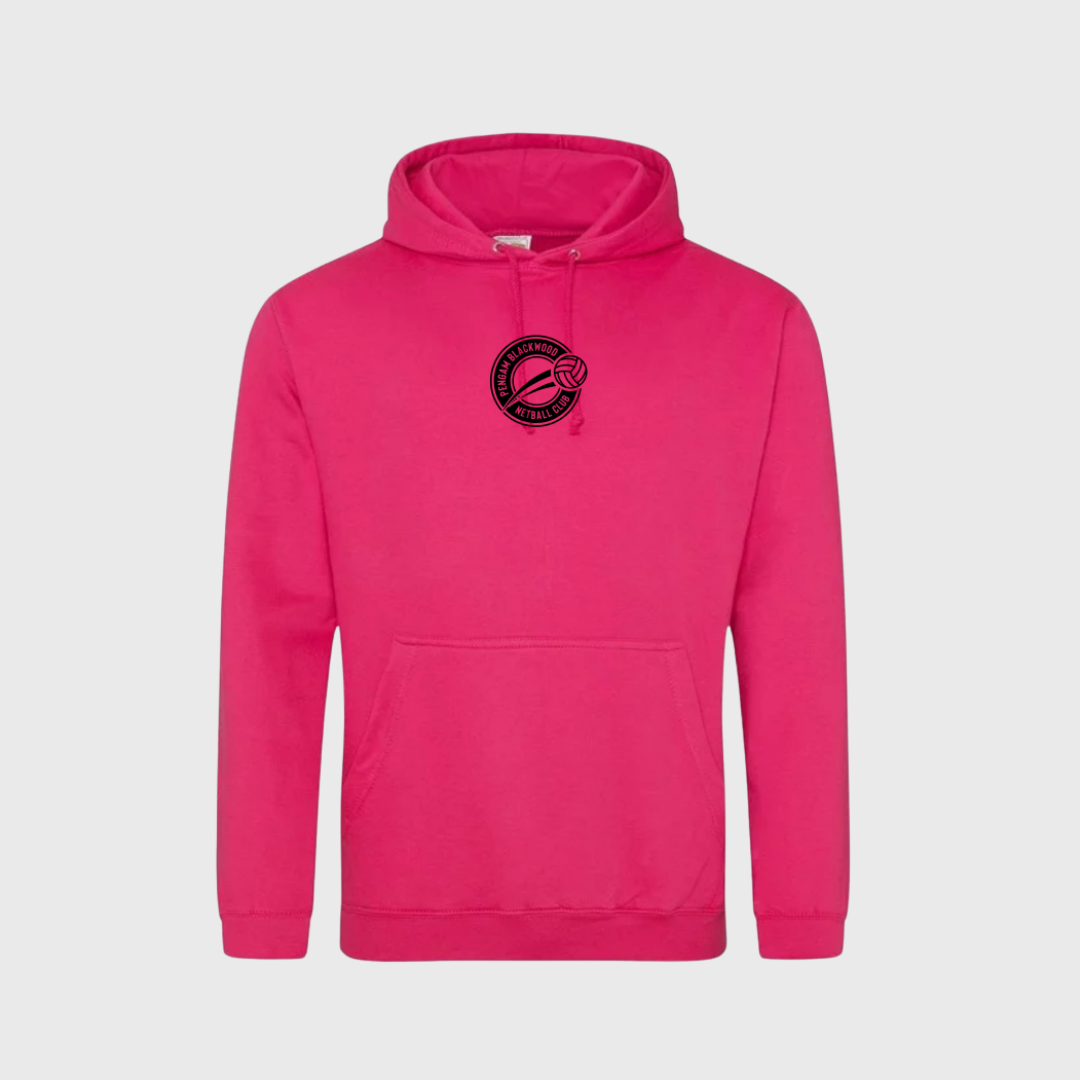 Pengam Netball - Pink Hoodie