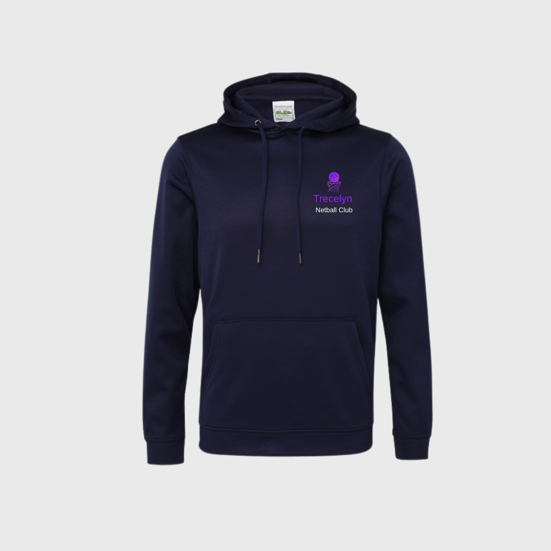 Trecelyn Netball Club Hoodie Navy