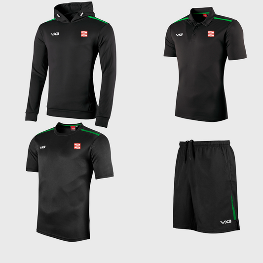 Blaenau Gwent Learning Zone Pack With Shorts (black&green)