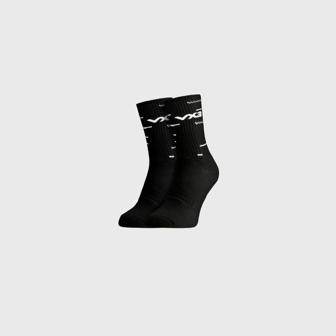 Chargers Rugby Black Crew Socks