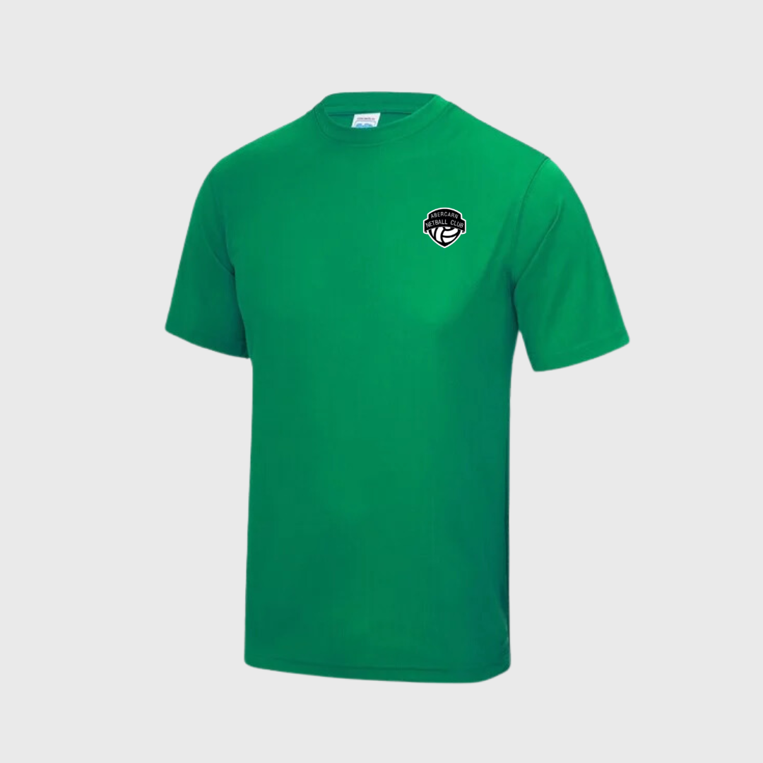 Abercarn Netball Club T-Shirt Green