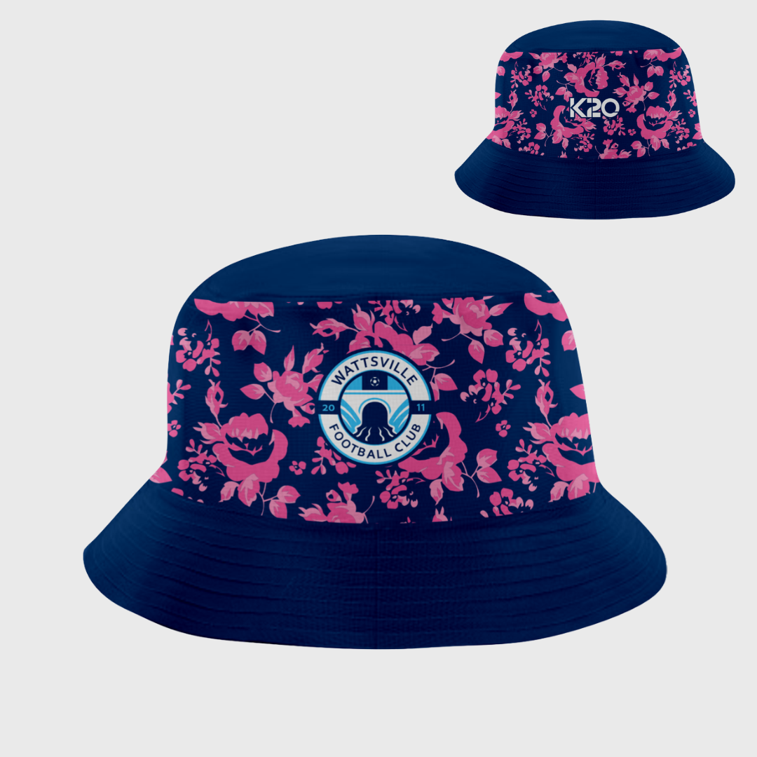 Wattsville FC Youth Bucket Hat (Pink)