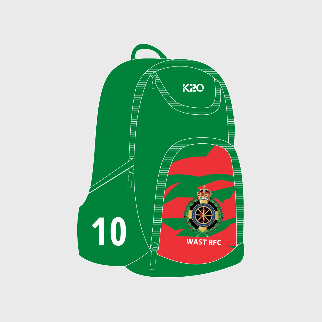 Welsh Ambulance RFC - Rucksack – AJM Embroidery Services