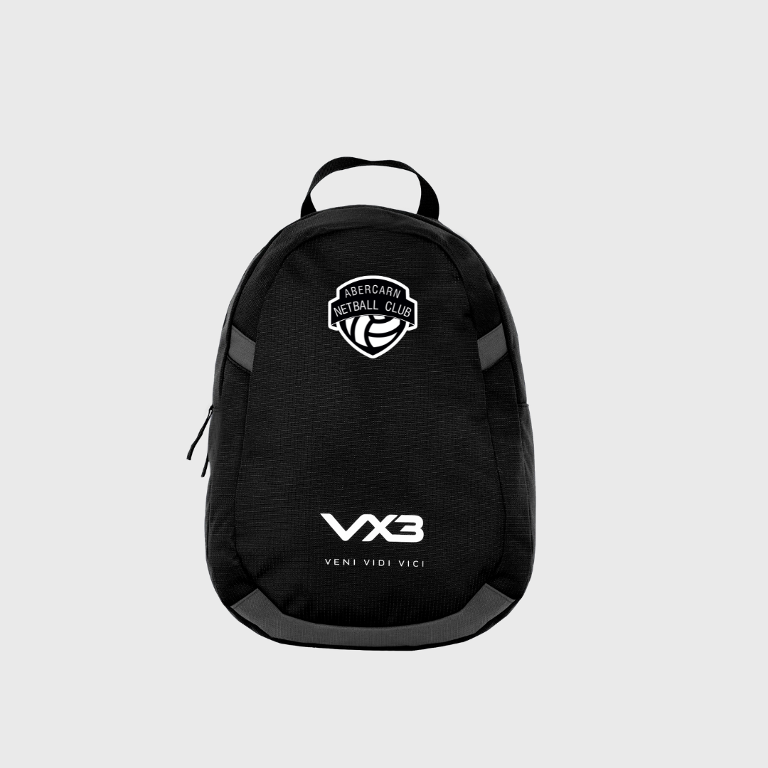 Abercarn Netball Club Backpack – AJM Embroidery Services