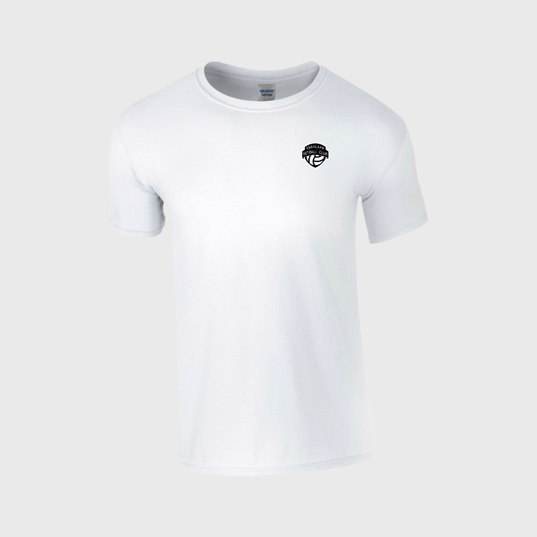 Abercarn Netball Club T-Shirt White – AJM Embroidery Services